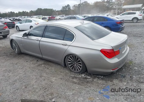 2011 BMW 740Li from USA, damaged, VIN WBAKB4C55BC392814